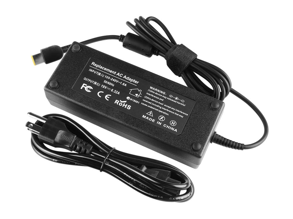 (image for) 120W Laptop Charger Compatible With AIO 520-24IKL F0D100H3US AC Adapter + Power Cord