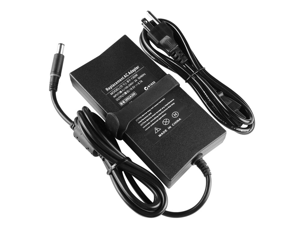 (image for) 130W Laptop Charger Compatible With m17 R3 P45E P45E001 AC Adapter + Power Cord