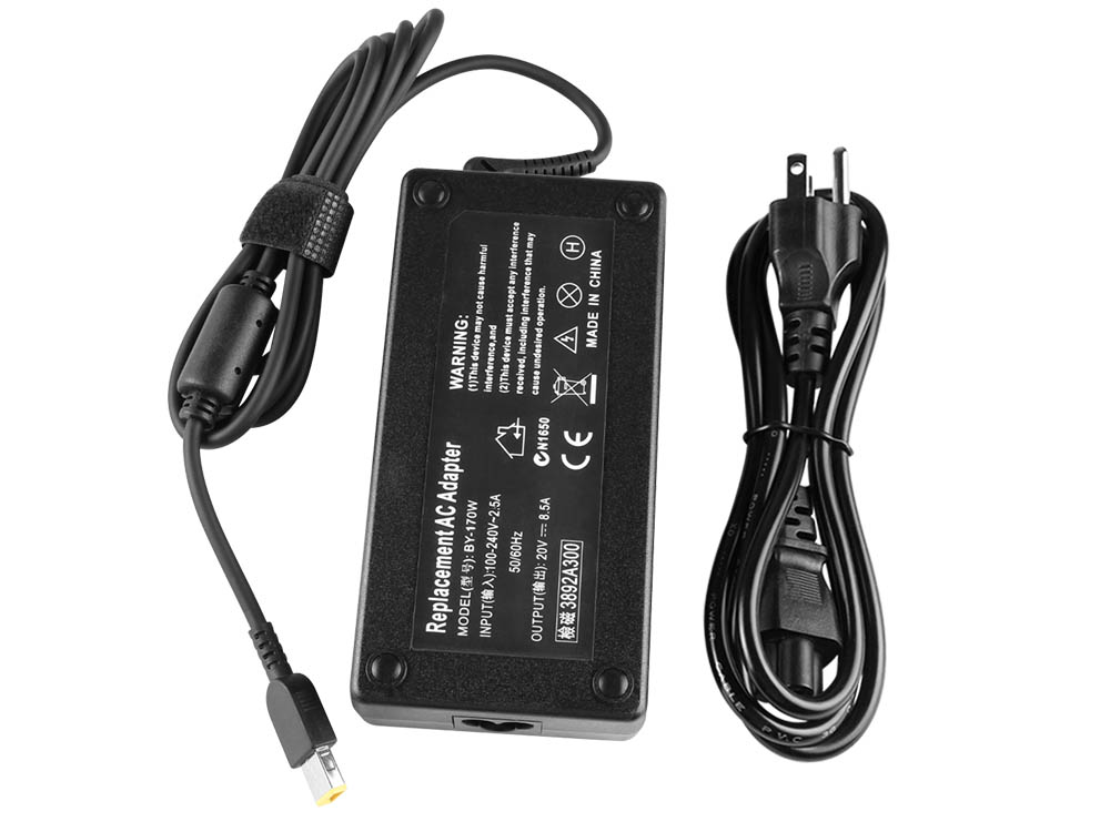 (image for) 170W Laptop Charger Compatible With LOQ 15IRH8 82XV0001US AC Adapter + Power Cord