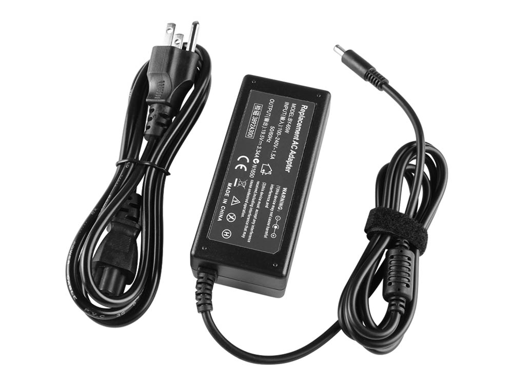 (image for) 65W Laptop Charger Compatible With 3450 P169G P169G002 AC Adapter + Power Cord